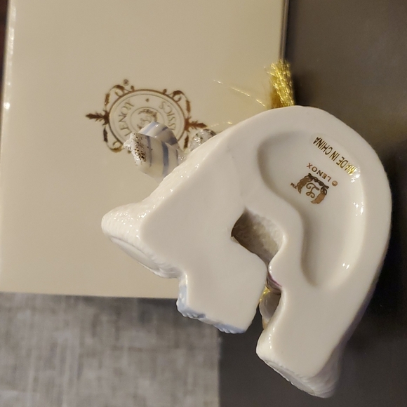 Lenox Teddy Ornament - Picture 4 of 6